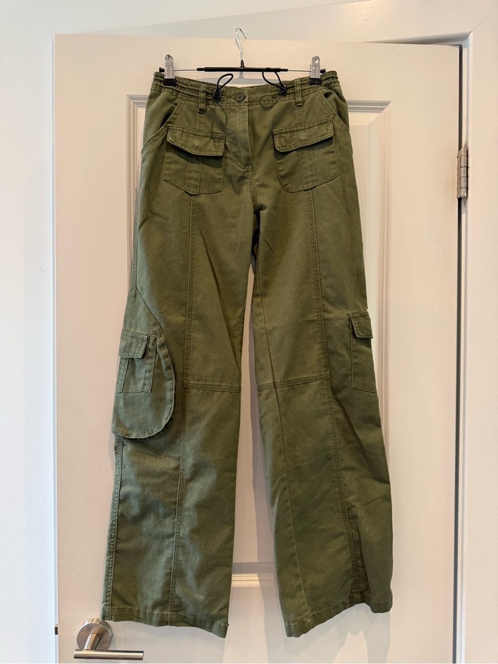 Olive Green Cargo Pants